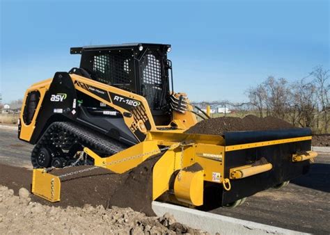 skid steer paver|skid steer road widener attachment.